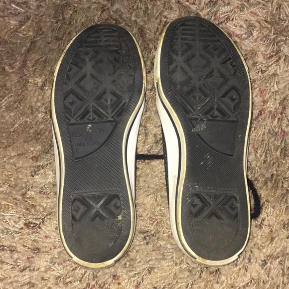 Black sparkly Converse - Picture 2 of 5